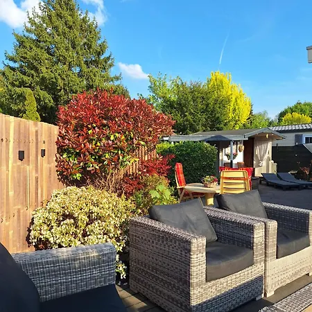 شقة Happy Place Is Modern En Comfortabel Met Grote Afgesloten Tuin Op De Veluwe, Recreatiepark De Oude Driest