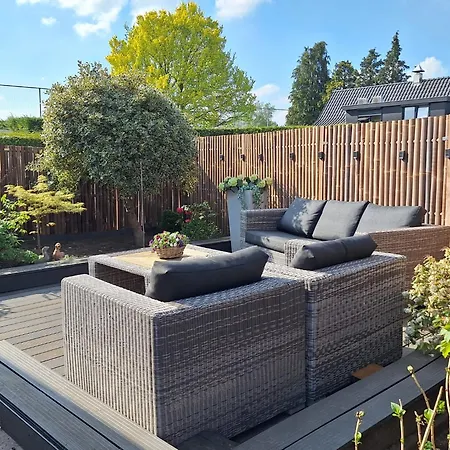 Happy Place Is Modern En Comfortabel Met Grote Afgesloten Tuin Op De Veluwe, Recreatiepark De Oude Driest شقة